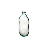 Botella decorativa de vidrio 35x14.5 cm claro