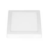 LAMPARA DE TECHO LED CUADRADA DE SOBREPONER 12W LUZ BLANCA