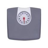 Bascula para baño 260lbs mecanica gris