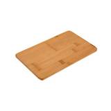 Tabla para picar de madera 22x14 cm natural
