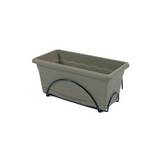 Balconera taupe con plato 40 x 24 x 18