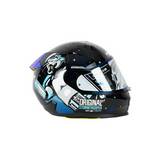 Casco shaft 560 trooper negro azul l ir az