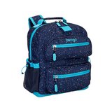 Mochila azul edición confetti