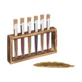 Estuche con aromas y porta incienso de metal namaste 8 piezas