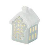 Adorno navideño mini casa de ceramica surt 3