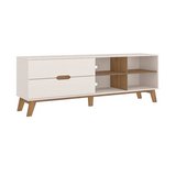 Mueble para tv de 180 x 40 x 63.5 cm color blanco
