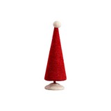 Adorno navideño 30 cm arbol rojo tdxmas