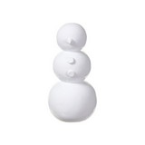 Adorno navideño 24.13 cm hombre de nieve