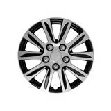 Copas para rin de carro 14 pulg (35 cm) silver black