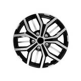 Copas para rin de carro 16 pulg (40 cm) silver black