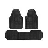 Alfombra para carro 69x50 cm 3 piezas