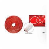 Tira de luz neon flexible rojo 5 m