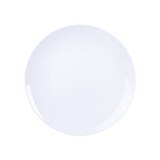 Plato porcelana redondo 28 cm blanco sophia