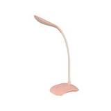 Lampara led escritorio rosado 1l 2w 5v luz blanca toque