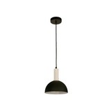 Lampara colgante 1l e27 40w negro