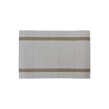 Mantel individual 30x45 cm gris 2 piezas