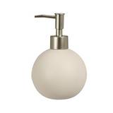 Dispensador de jabon redondo beige