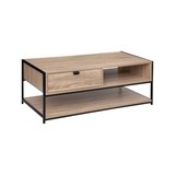 Mesa de centro 100x40x50 cm beige