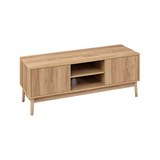 Mueble de madera para tv 120 x 39 x 48 cm marrón