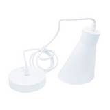 Lampara colgante blanca e27 100-240v ip20