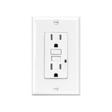 Toma doble gfci tr blanco 15a 125v g.comercial