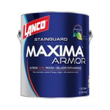 Pintura látex satín blanco máxima armor 3.785 l (gal)