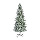 árbol navideño de 2.37 m color verde frosted slim