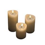 Velas led blancas 3 piezas