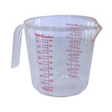 Taza medidora 900 ml plastica