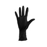 Guante de nitrilo negro 100 piezas talla m