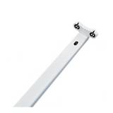 Chasis para tubo led tipo riel 2x18w