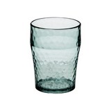 Vaso de vidrio verde