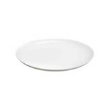 Plato ceramica 25x33 cm blanco jeanne