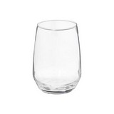 Vaso de vidrio 450 ml nora 6 piezas