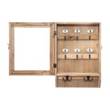 ORGANIZADOR PARA LLAVES 27X9X38 cm CAFÉ