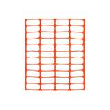 Malla de seguridad naranja 60 x 50 mm