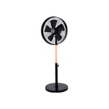 Ventilador de pedestal 14 pulg decorativo con madera