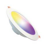 Luminaria de empotrar led 15w smart rgbw