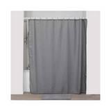 Cortina para ducha de poliester 180x200 cm gris