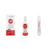 Limpiador y restaurador de ropa para viaje 3 piezas