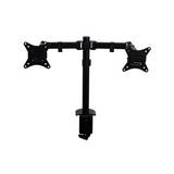 Soporte para dos monitores 17-32 pulg (0.43-0.81 m) 9 kg inclinacion y giro ajus