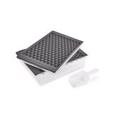 Molde para mini cubos de hielo 150 espacios 4 piezas