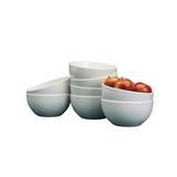 Bowl de ceramica para cereal 13.97 cm blanco 8 piezas