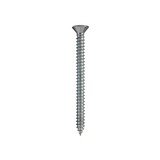 Tornillo metal cabeza plana zincado 12x1 pulg s/10