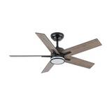 Ventilador smart de techo 46 pulg (1.16 m) 5 aspas luz cct