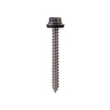 Tornillo para techo punta corriente inoxidable 1/4x2 pulg s/12