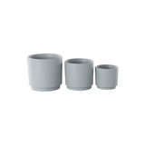 Maceta decorativa de ceramica 7,6,4 pulgadas 3 piezas