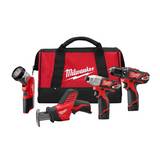 Kit de herramientas de iones de litio m12 4 pzas