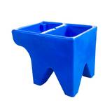 Pila plastica azul con 1 lavadero izquierdo eureka