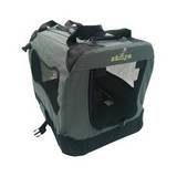 Bolso para transportar mascotas talla xl color gris-negro